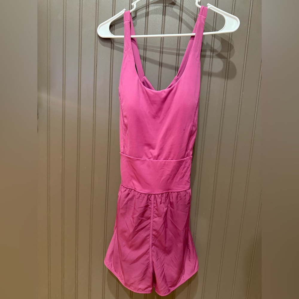 Avia Magenta Strappy Romper